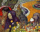Vincent van Gogh Ladies of Arles painting